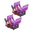 RC Car 3650 Brushless Motor Cooling Fan 540 Brushed Motor Fan with Heatsink RC AccessoryPurple