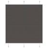 VidaXL Store Plissé Noir 115x150 Cm Largeur Du Tissu 114,4cm Polyester, Store Plissé De Fenêtre, Store Accordéon, Store 4015146
