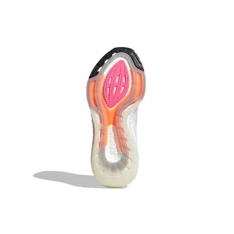 Adidas  UltraBoost 21 White Acid Orange Women Sneakers Crystal-White FY0400
