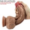 25CM Realistischer Dildo mit doppelter Dichte Analdildo Riesiger Saugerdildo Malaiischer Dildo Riesiger Analdrache Dicker Dildo Sexspielzeug