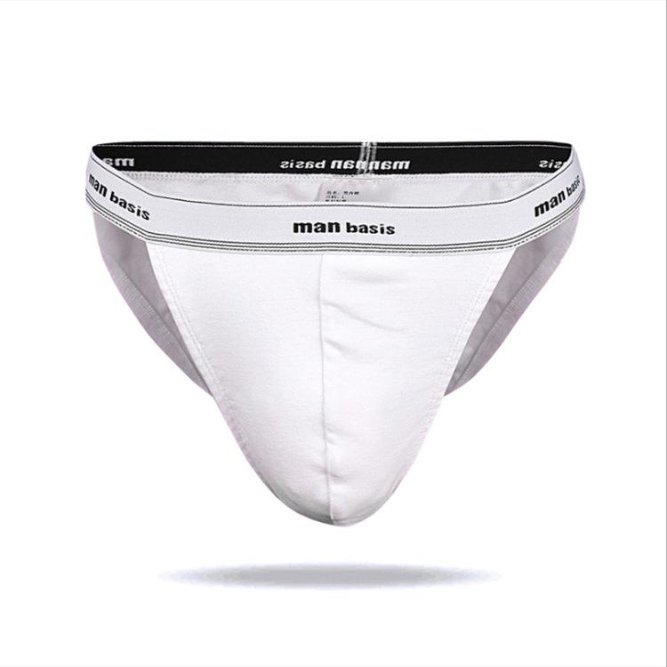 

Men s Plus Size Mid-Rise Breathable Cotton Briefs Medium белый