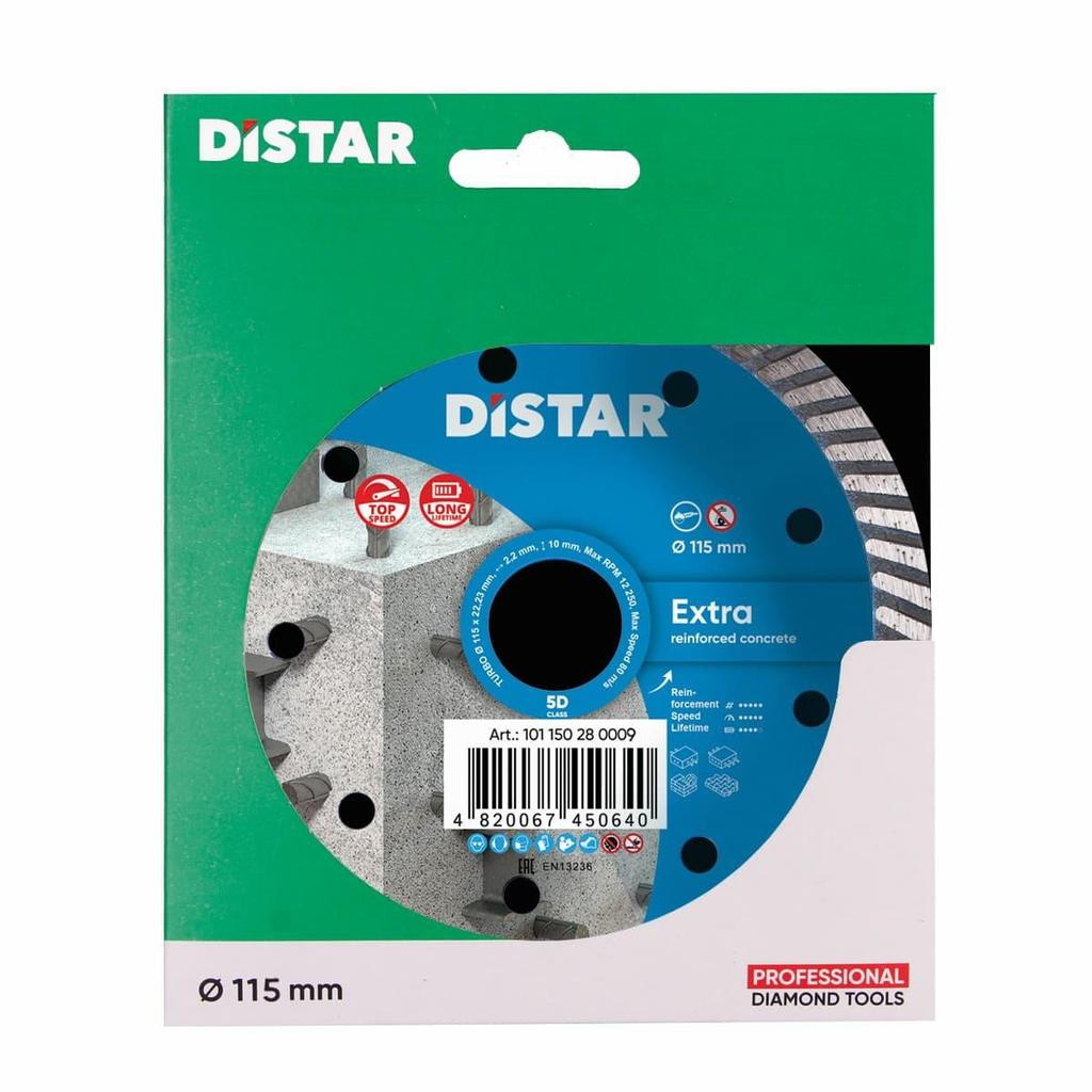 Distar Tarcza Diamentowa Extra 115 X 2,2 X 22,23Mm Turbo