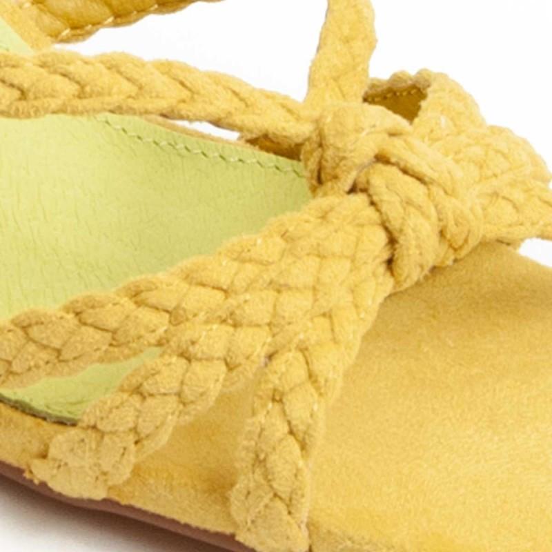 Sandál na podpatku pro ženu.  Montevita  Sanndal22  91727