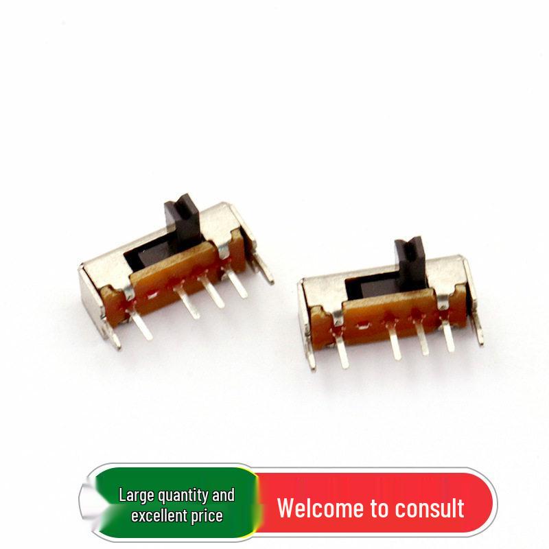 

Digital Appliance Switch SK-13D07: Single Row, Horizontal, 3-Position Slide (50 pcs)