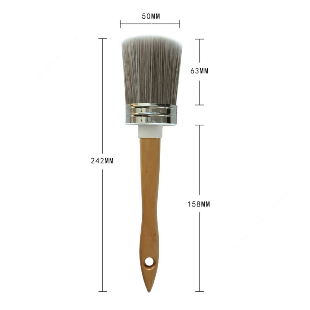 

Thickened Paint Brush Elliptical brush head Wall Brushing Tools Industrial Paint Brush Painting 2inch