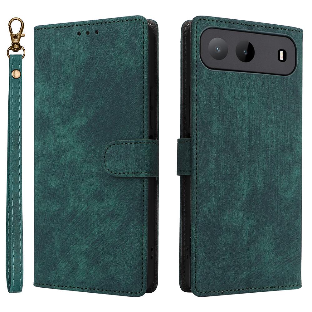 For TECNO Spark Go 5G/Infinix Hot 60i 5G Case Wallet RFID Blocking PU Leather Phone Cover Stand with Strap