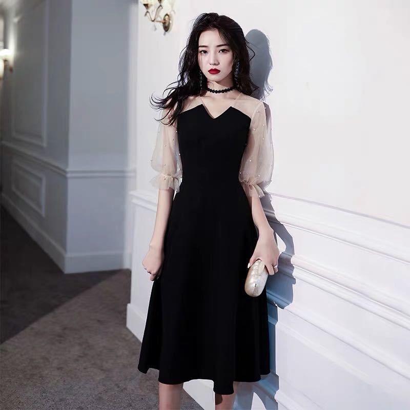 Satın alın Korean Chic Summer Autumn Women Feminine Dress V Neck ...
