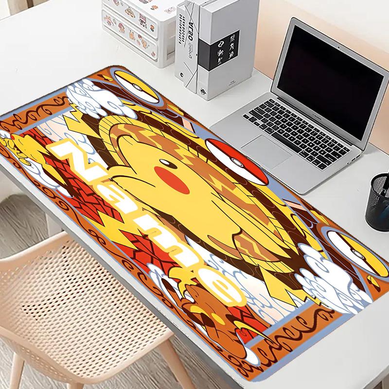 Custom Name Personalized Anime Pattern Mousepad, Laptop PC Desk Mat, Decorative Desk Mat for Home Keyboard Pad Gift