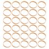 Ski Binding Brake Retainers 30pcs Brake Retainer Bands Rubber Rings Brake Band For Ski Binding Ski Equipment Elasticity Strap