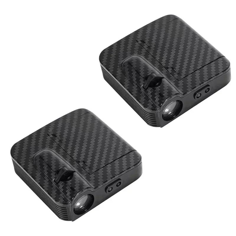 2025 Hot 1/2Pcs LED Car Door Welcome Light Projector Decorative Lamp For Mazda 3 5 6 323 626 CX-3 CX-4 CX-5 CX-7 CX-9 Axela 6 RX