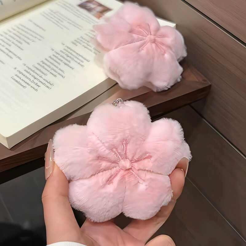 1-5pcs Plush Sakura Doll Keychain Bag Pendant Healing Series Cute Keychain Girlfriend Gift