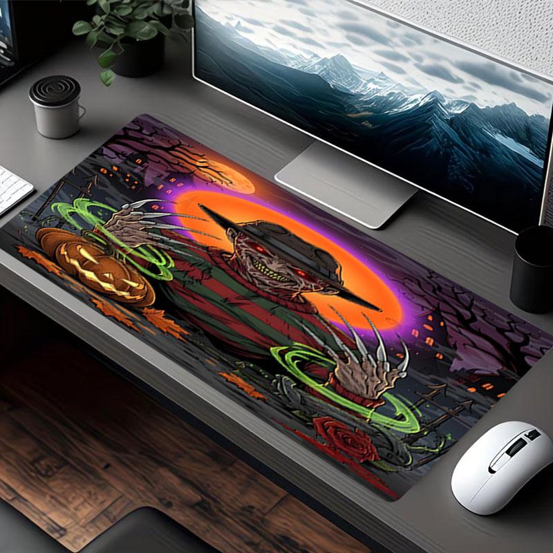 Freddy Krueger Print Mouse Pad, for Keyboard Pad Laptop PC Mat for Office Home Use, Desk Decor, Perfect Birthday Gift for Gamers