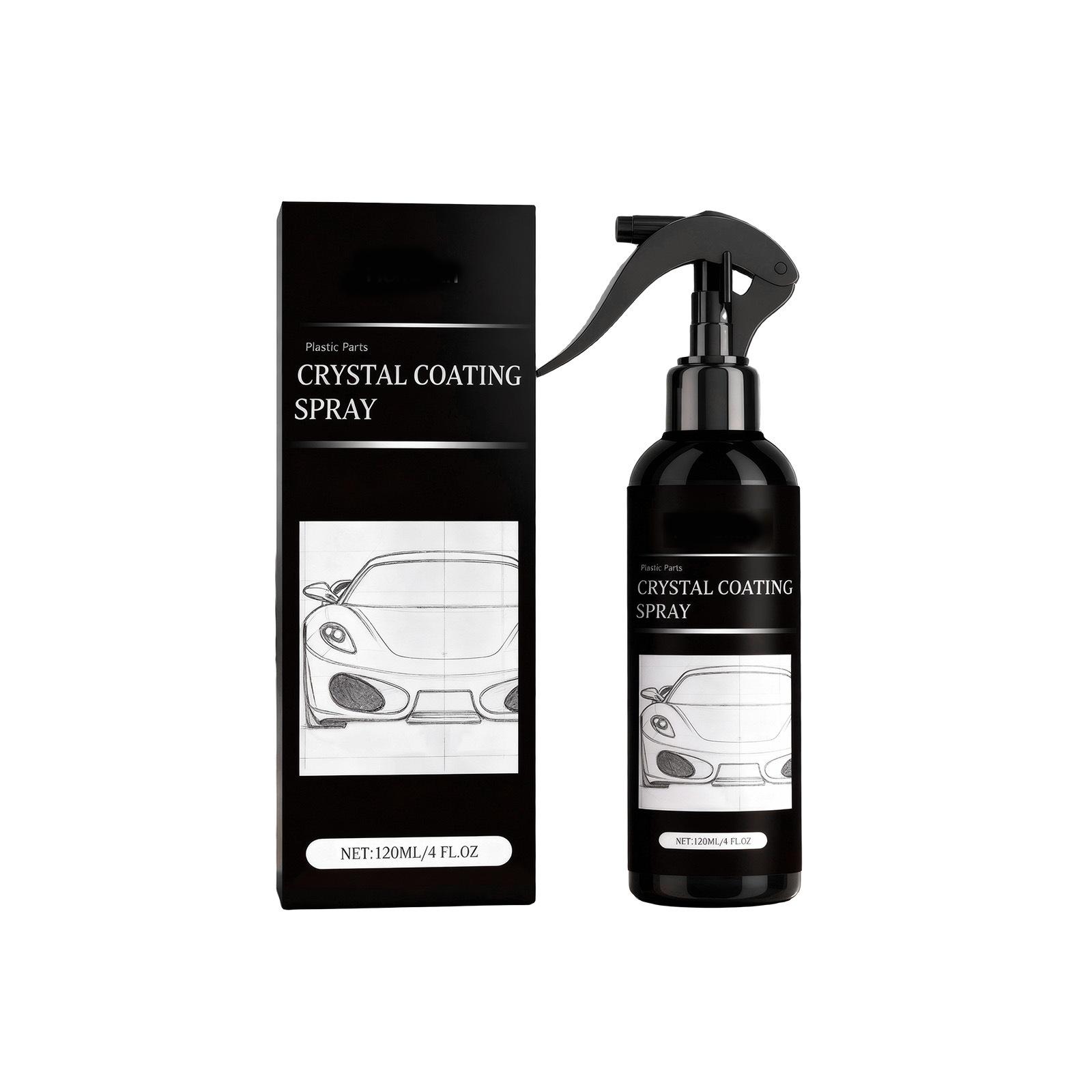 Automotive paint coating agent, hydrophobic, stain-resistant, glossy, daily paint restoration, coating and maintenance agent, 120ML One Size
