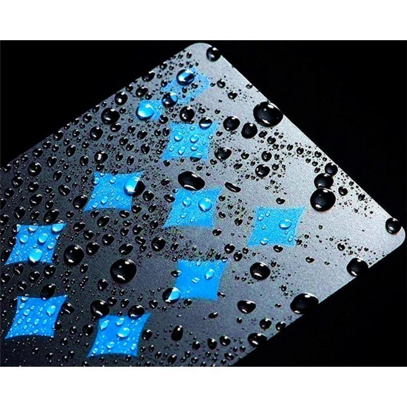 Wolf Dog Black Blue Playing Cards Board Games PVC Child Kids Toys Waterproof Children Toy White Deck Card Game Set Collect Gift