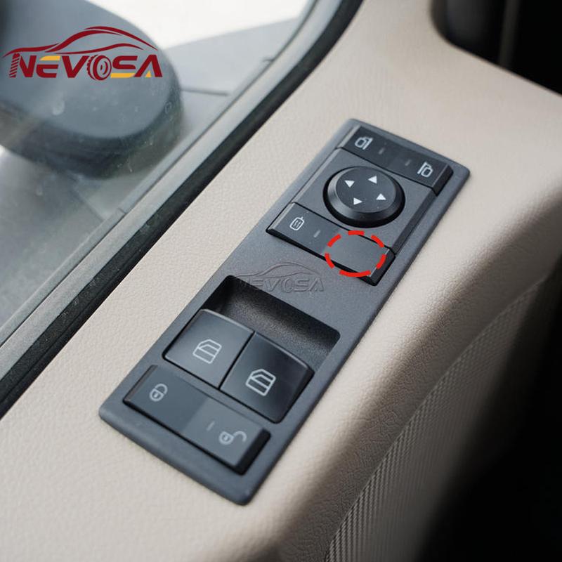 For Mercedes-Benz Actros MP4 Truck Power Central Lock Window Control Glass Switch Mirror Seat Heat Panel Heating Function