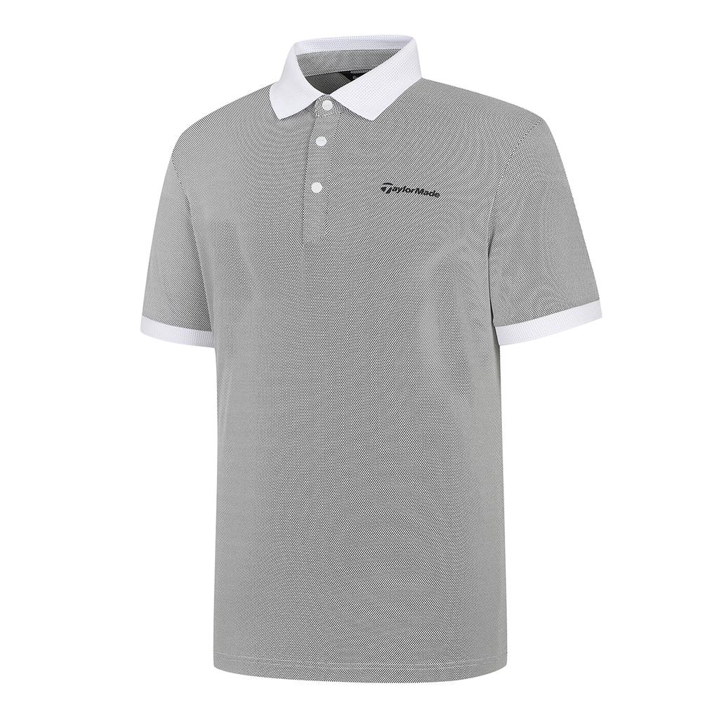 TAYLORMADE APPAREL Men'S Two-Tone Collared Short Sleeve T-Shirt T8031Tn2143-100