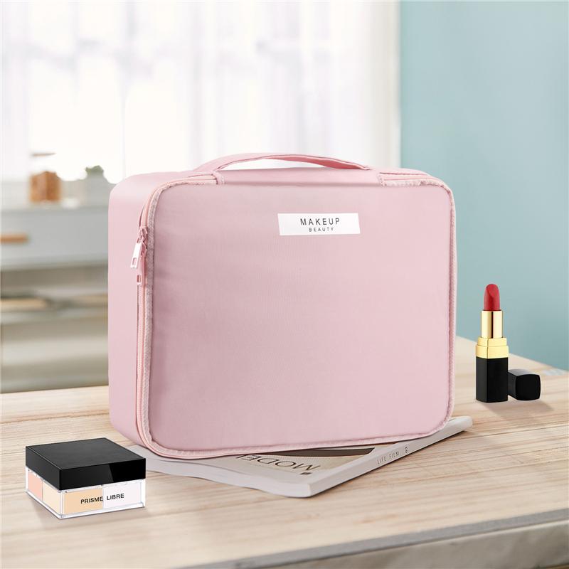 AD23-Cosmetic Bag For Women Cosmetic Travel Bag Toiletry Bag For Girls Make Up Bag Brush Bags Reusable Toiletry Bag