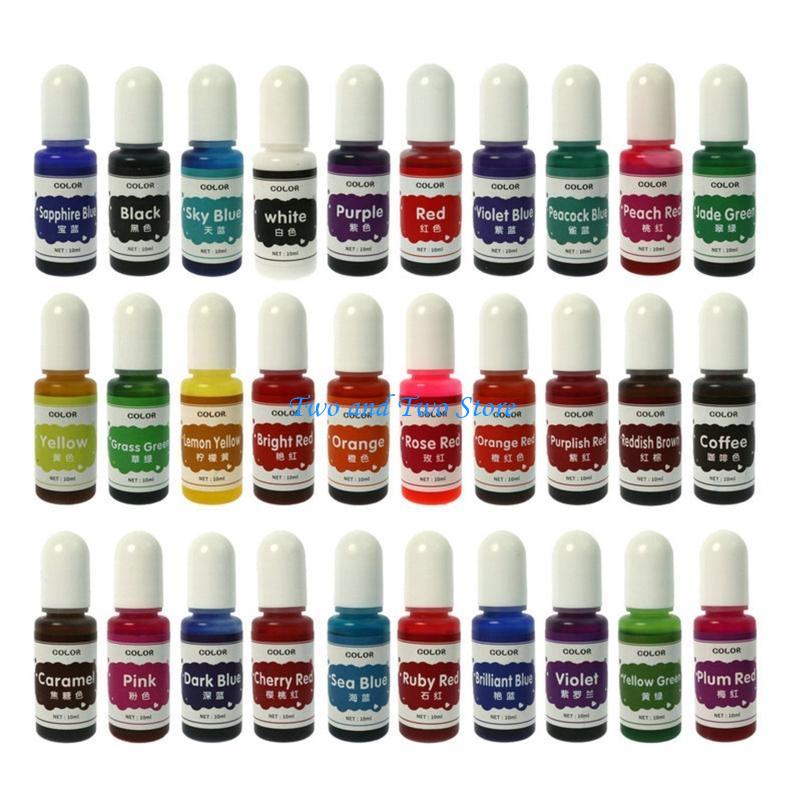 HX6F UV Resin Dye Diffusion Art Resin Pigment Liquid Resin Colorant
