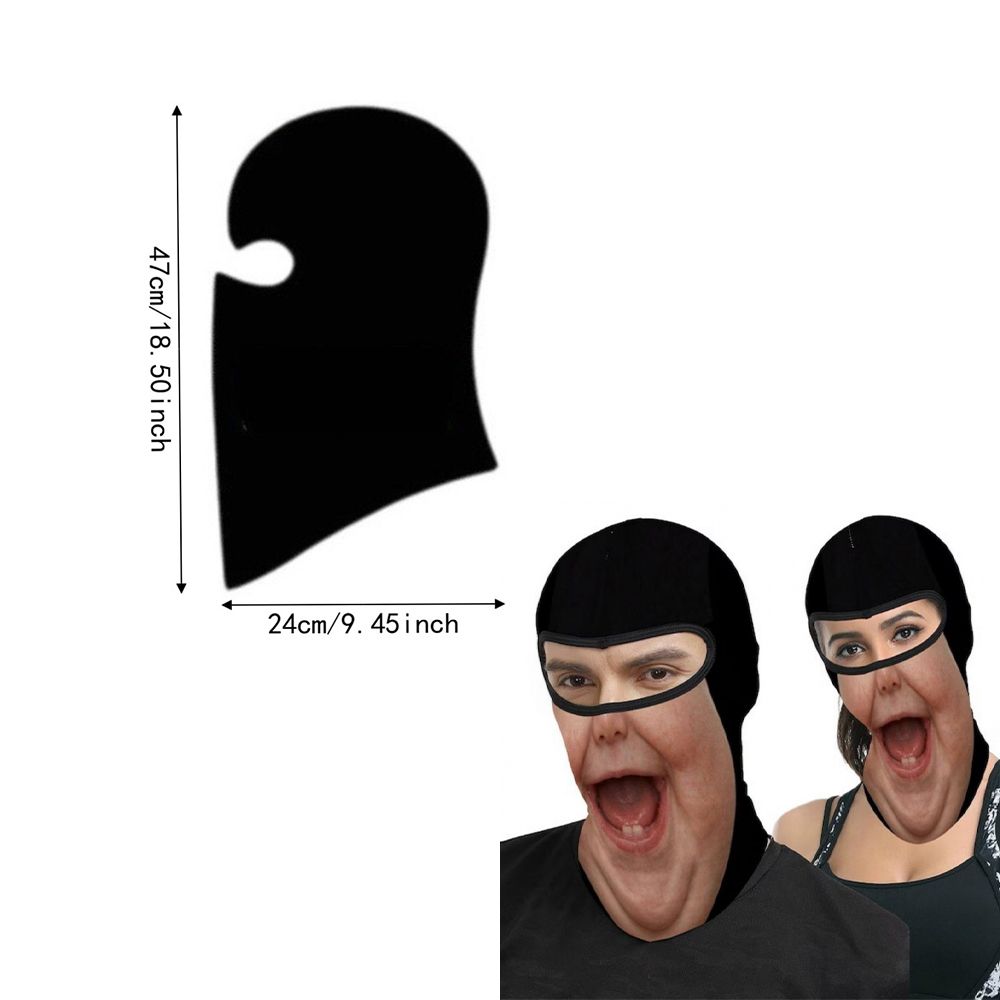 Windproof Balaclava 3D Animal Pattern Full Face Mask Sports Mask Motorcycle Balaclava Motorbike