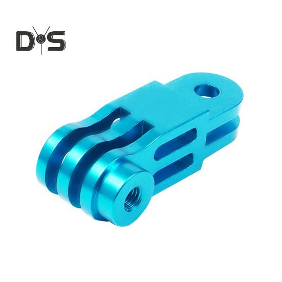 

Металлический регулируемый рычаг, крепление с прямыми шарнирами, нержавеющее, устойчивое к коррозии, легкий дизайн, камера с вертикальным направлением, крепление с прямыми шарнирами для Gopro 8 синий