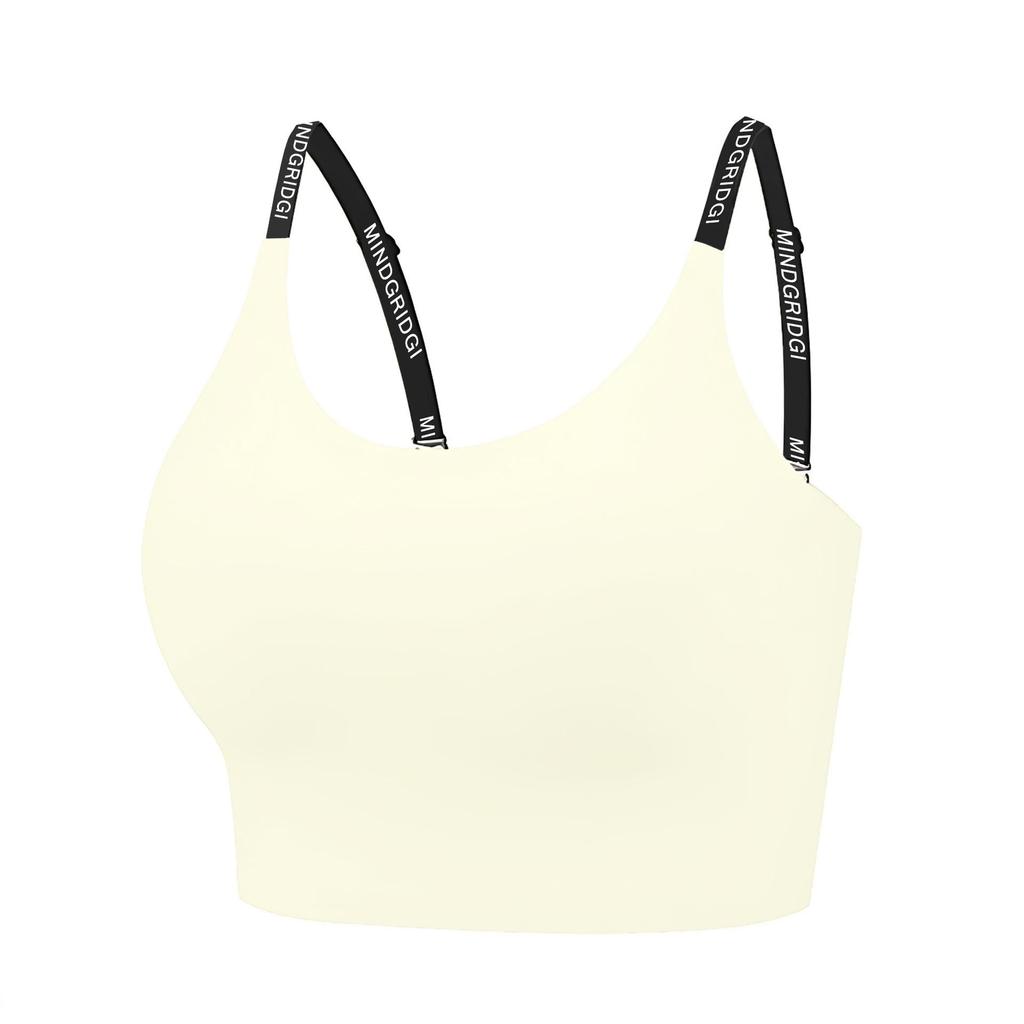 High-Impact Sports Bra with Shockproof Design and Supportive Back Padding