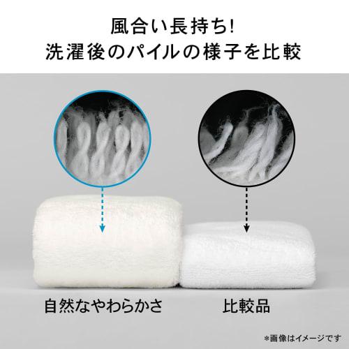 [.co.jp Exclusive] Towel Laboratory Natural Softness #024 Face Towels, Dark Blue, Set of 5, Soft, Thick, Smooth, Long-Lasting, Fast-Absorbent, Durable