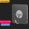 Punch-Free Transparent Adhesive Hook - Strong, Traceless, Waterproof for Bathroom & Kitchen