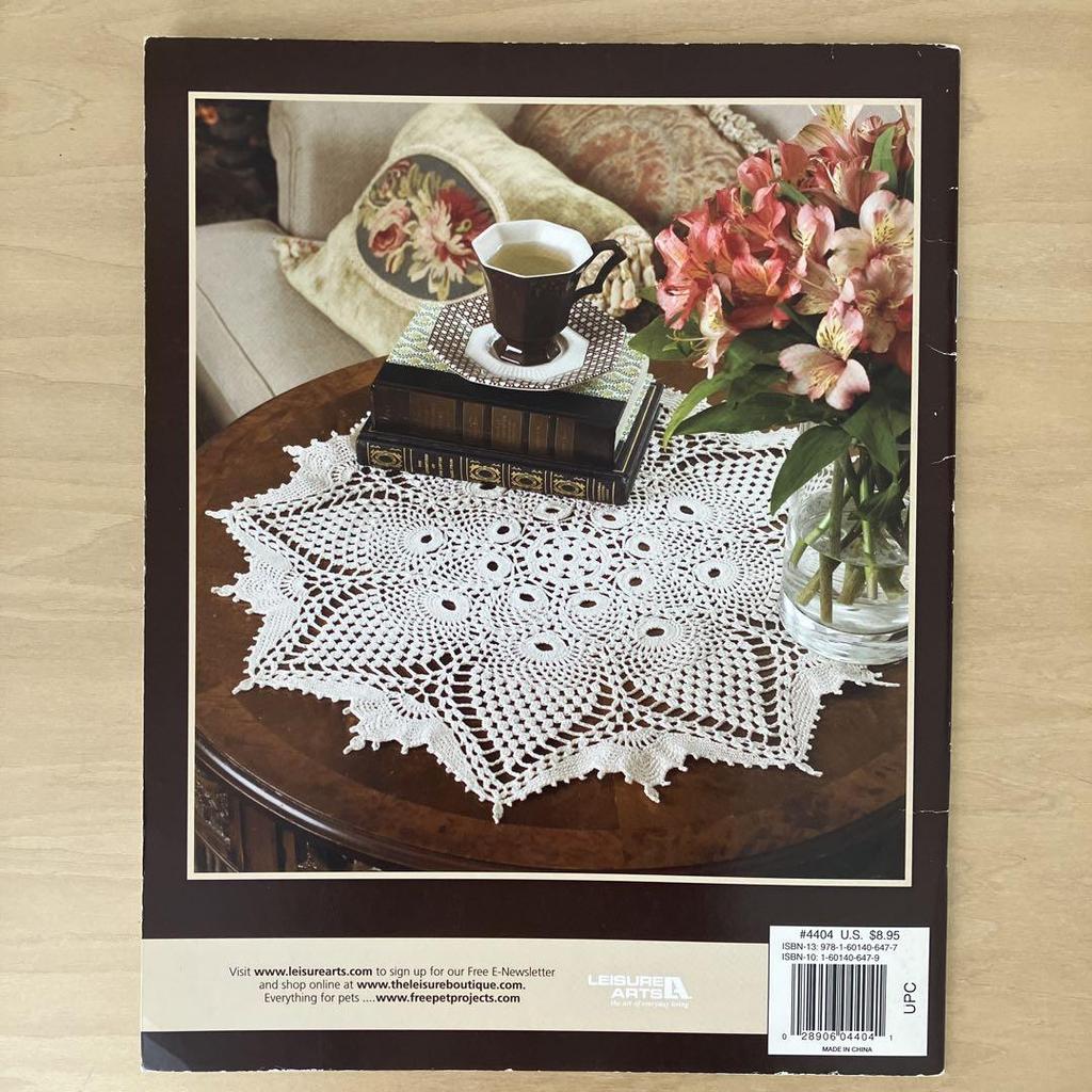 [USED] Foreign Books "Stellar Beauties" Doilies