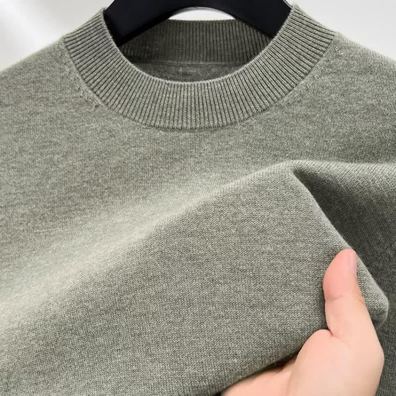 Men's Premium Wool Pullover Sweater
