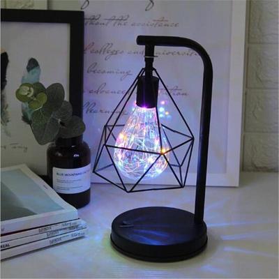 Haushalt LED dekorative Tischlampe geometrische Nachttischlampe Ständer kreatives Nachtlicht Geschenk