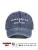Margaritas & Mischief Graphic Print Baseball Cap Casual Retro Adjustable Sun Hat