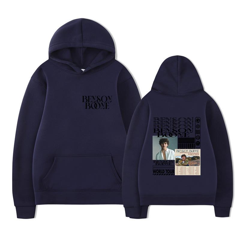 Hooded Sweater Harajuku Funny Benson Boone Sweater, Long Sleeve Men'S And Women'S Pullover