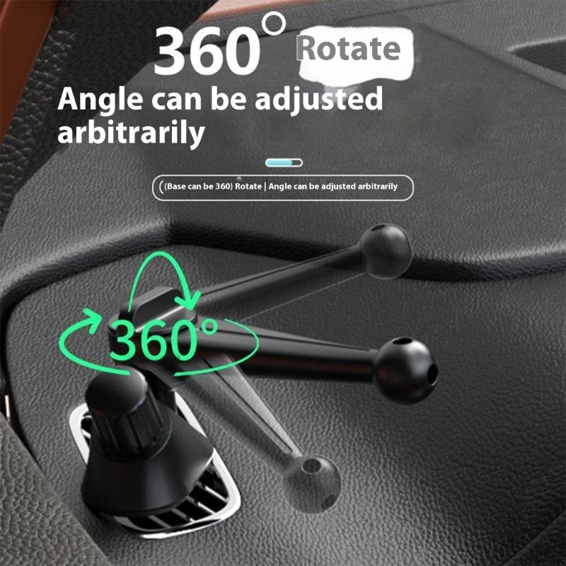 Adhesive Mounting Base 17mm Ball Joint Phone Stand Adapter Adjustable Viewing Angle For Car Phone Holder