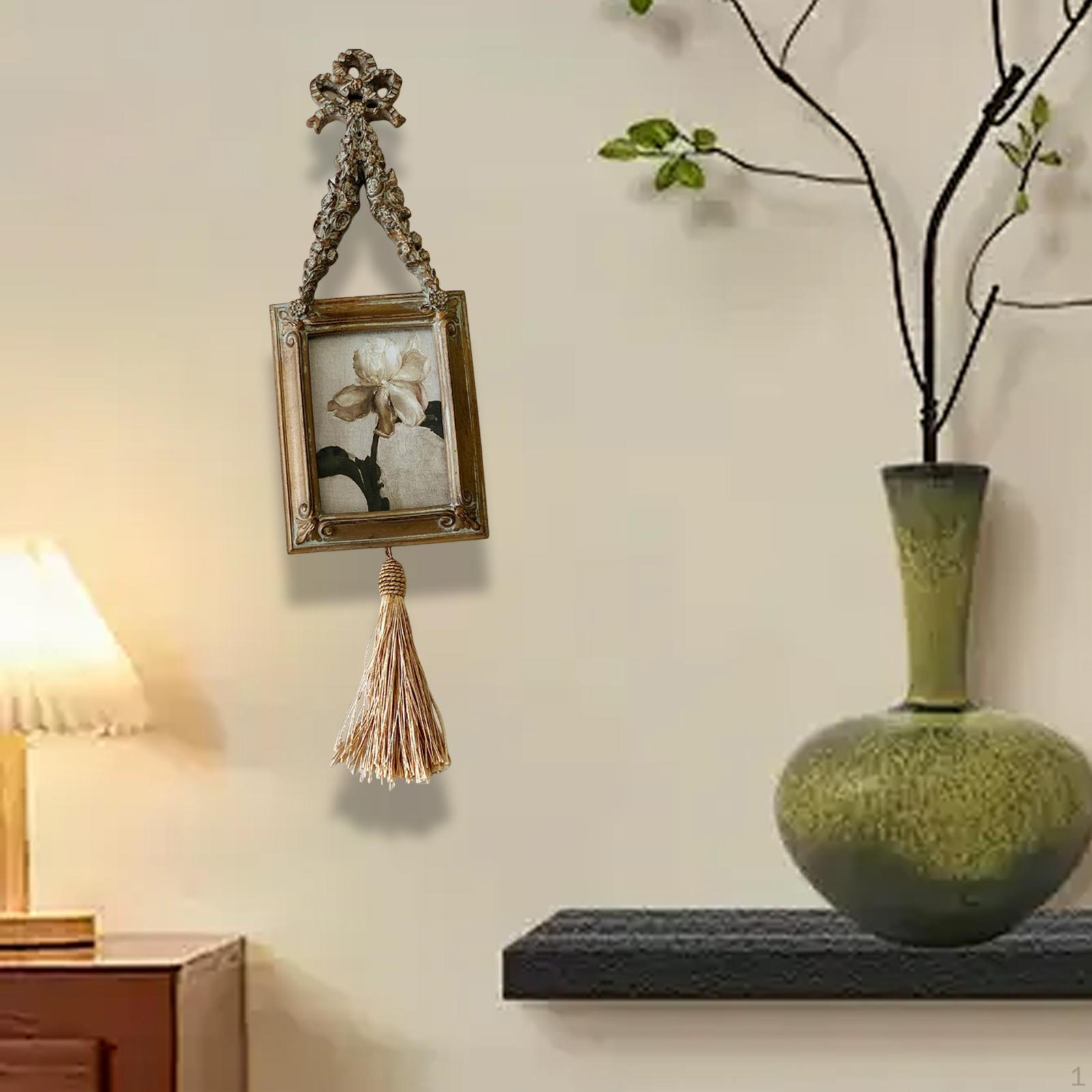 

Паспарту для фотографий, Декоративная, Держатель из смолы для гостиной, прихожей, столовой 9cmx34cm