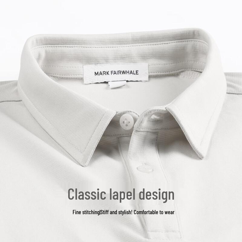 Mark Fairwhale Men's Color-Block Embroidered Short Sleeve Polo Shirt