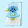 Children Toilet with Lid Detachable Drawer Separation Type Large Capacity Outdoor Portable 3-in-1 Toddler