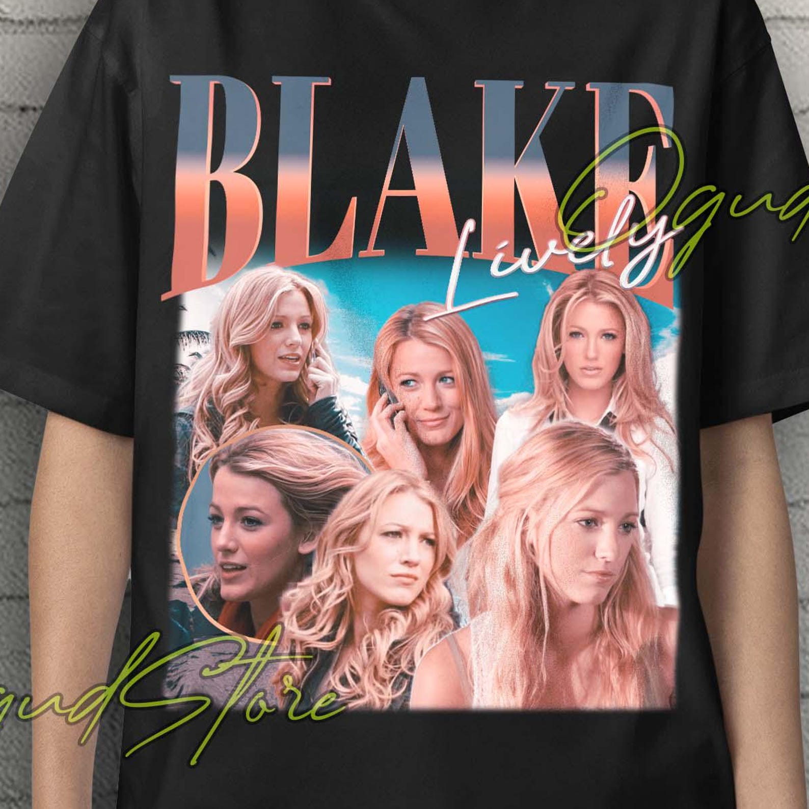Blake Lively Tees, Blake Lively Tshirt, Blake Lively Shirt, Blake Lively Film Tee, Retro Blake Lively Sweater, Serena van Woodsen Meme Gift M