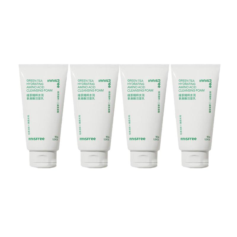 Innisfree Extract, Moisturizing Amino Acid, Volcanic Mud , Moisturizing, Innisfree Facial Cleanser Green Tea-Green Tea Facial Cleanser 150g4