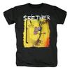 Heavy Metal Seether T Shirt Women Men Rock Band Casual Short Sleeve Amusing Fashion Vintage Streetwear Graphic Harajuku T Shirt