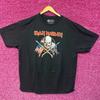 Iron Maiden The Trooper World Tour Heavy Metal Band Tee