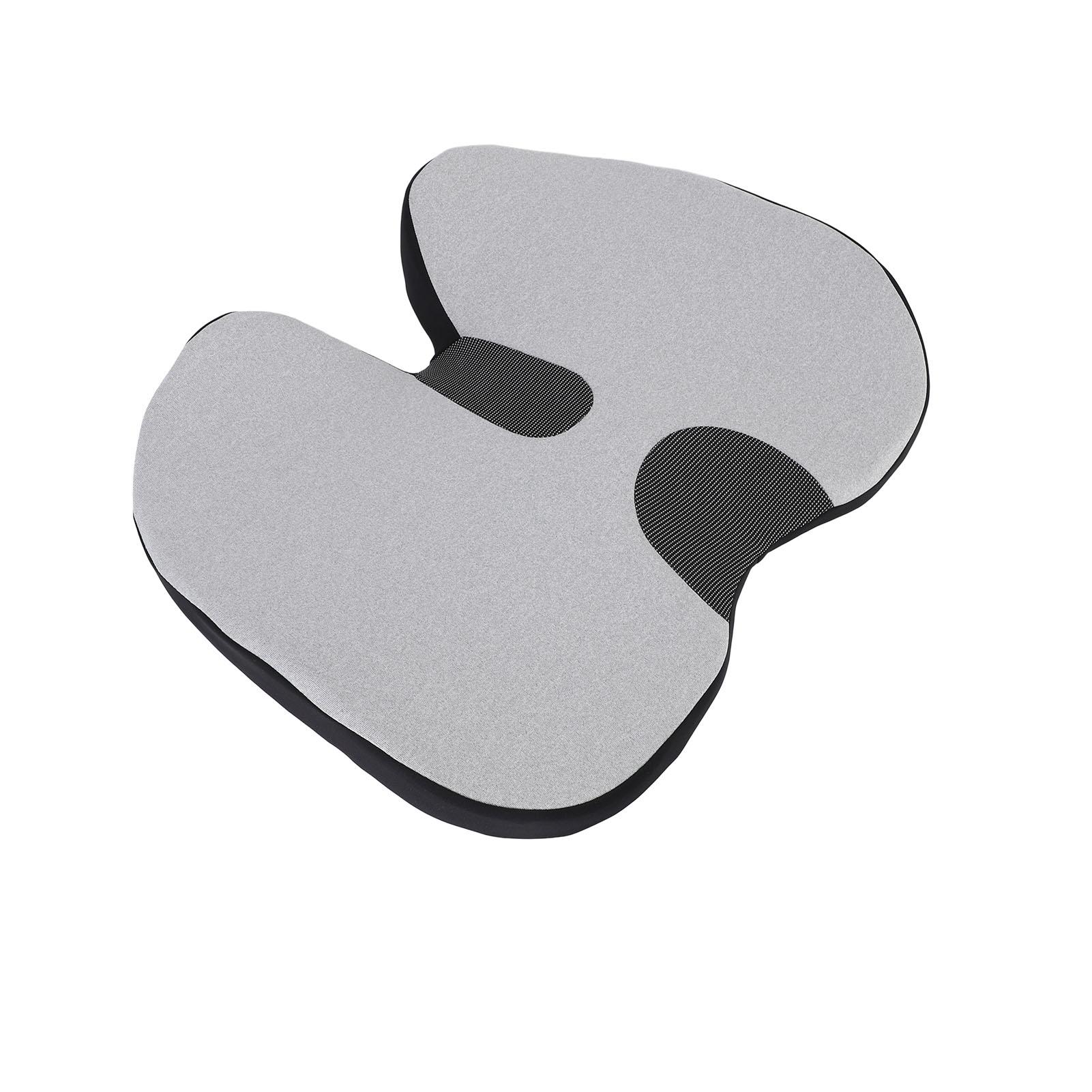 Подушка сиденья Подушка для стула из пены с памятью Снижение давления Эргономичная подушка для долгого сидения Офис серый 1938₽