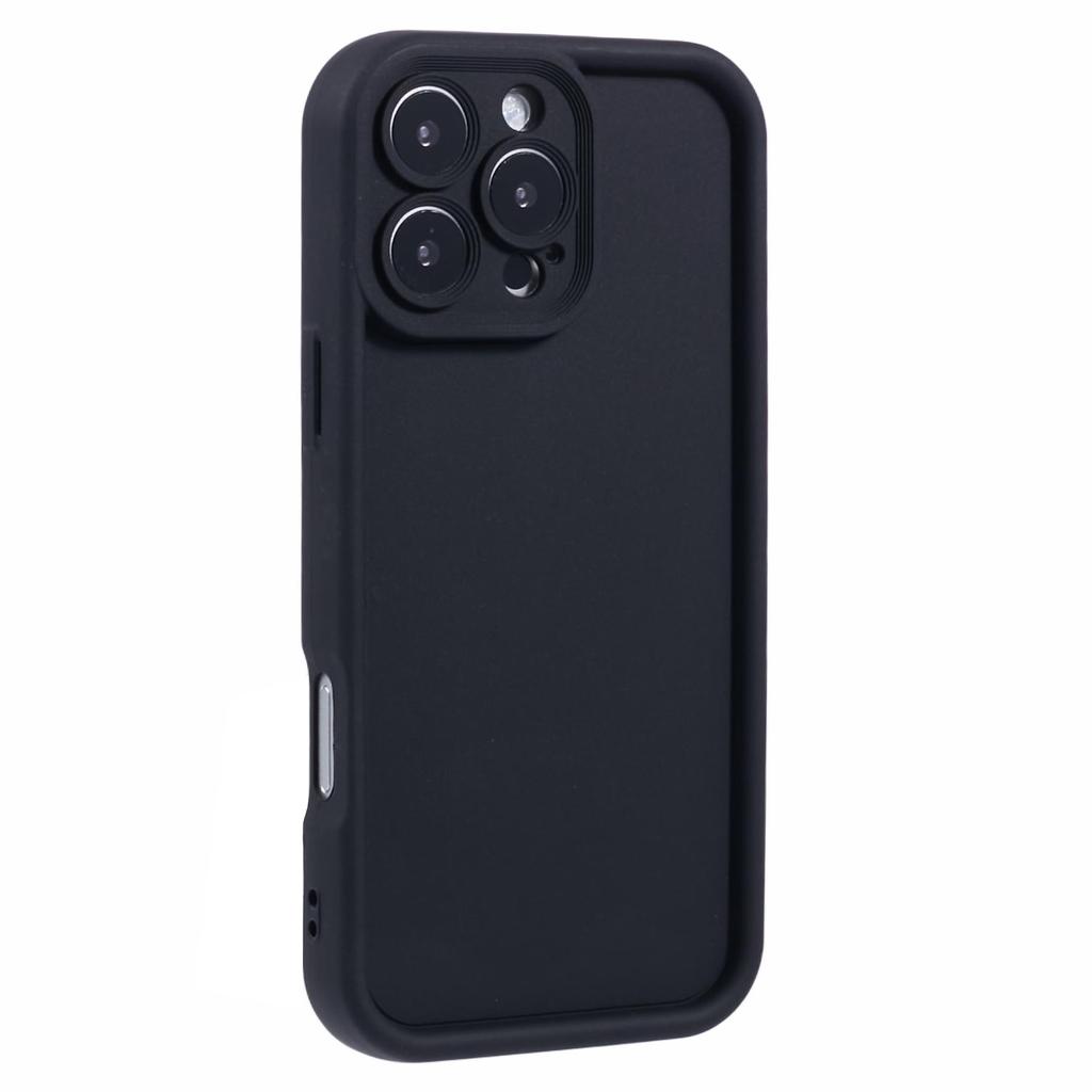 For iPhone 16 Pro Case Grooved Design TPU Anti-Slip Phone Cover