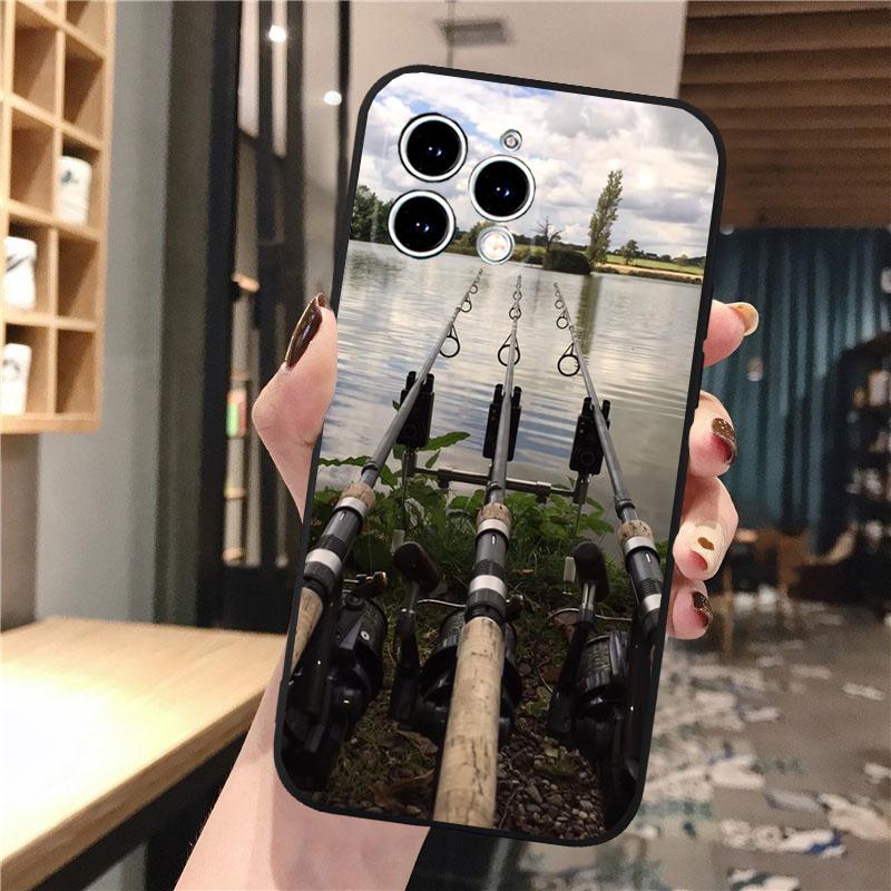 Phone Case For Iphone 14 13 12 11 Pro Max Xs Xr X 12mini 14 Plus Se Fishing Gear Fisherman Hunting Man Mobile Phone Case Funda