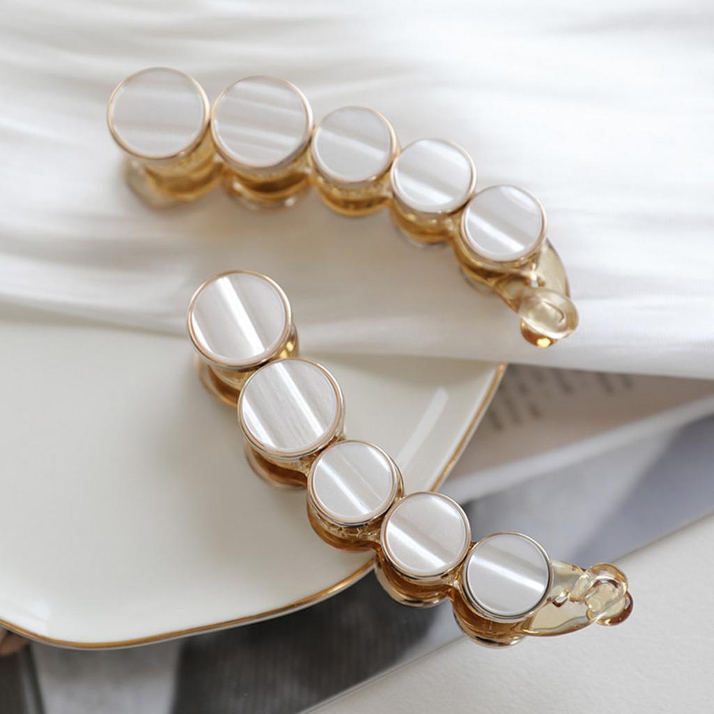 Non Slip Banana Hair Clip For Women Seamless Design Acrylic Hairpin For Ponytails Buns And Updos