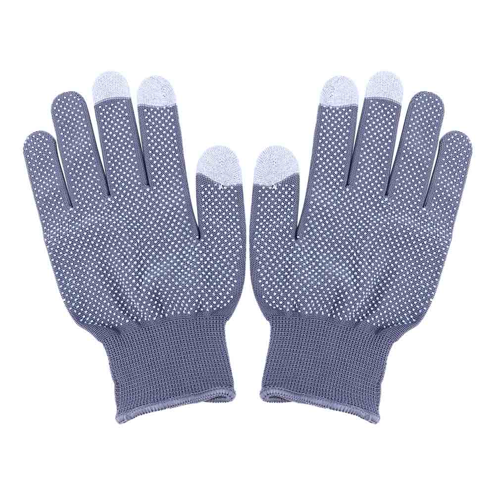 Sport Solid Color Outdoor Cycling Driving Windproof Full Finger Gloves Anti-skid Mittens Men Nylon Gloves Touch Screen Gloves