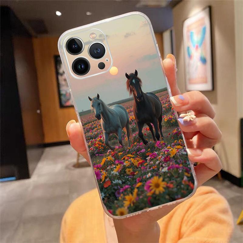 Phone Case For iphone 17 Pro Air 17ProMax 16 15 14 13 Pro Max 16 15 14 13 Pro 15Plus foal Horse