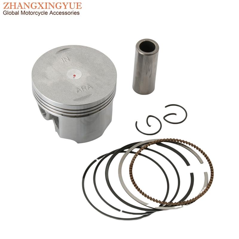 Scooter 52.4mm Piston Kit For Peugeot 125 Citystar Django Speedfight 3 Tweet 125cc 4 Stroke