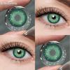 Eyeshare 1 Pair Blue Contact Lenses For Natural Brown Eyes Gray Contact Lenses Pupil Cosmetic Colored Lenses