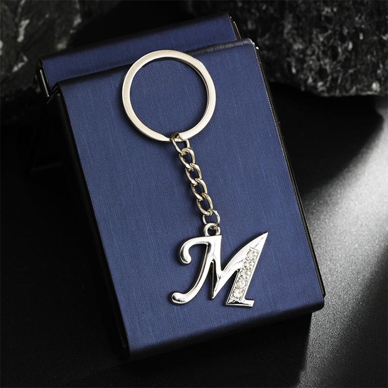 

Fashion A-Z Alphabet Keychain Trendy Letter Charms Creative 26 Initials Keychain Pendant Backpack Decoration Accessories Gift A13