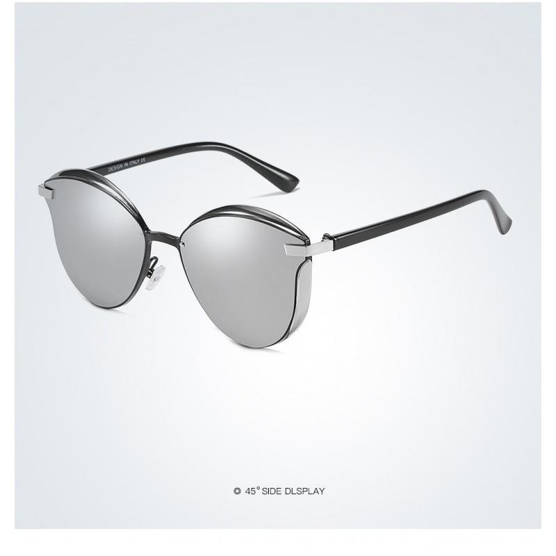 Retro Cat Eye Polarized Sunglasses: European and American Fashion with UV Protection